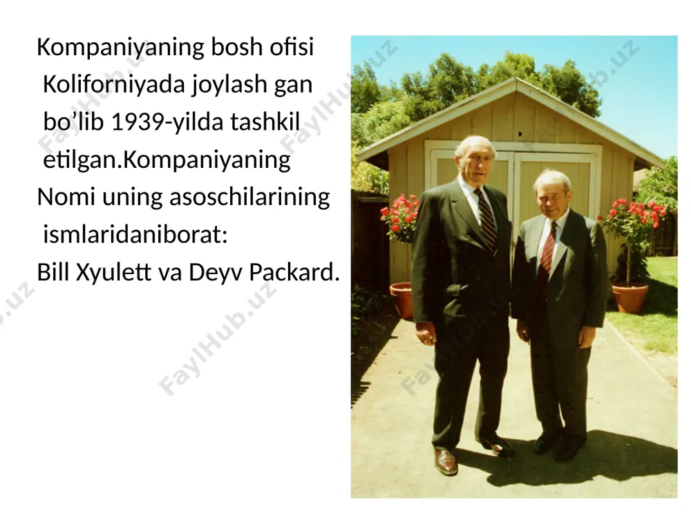uchun 25 milliard dollar to'ladi.shartnoma natijasida shaxsiy kompyuterlar bozorida birinchi o'rinni egalladi. shuningdek, serverlarni ishlab chiqarishda o'z mavqeini yaxshilash. kompaniyaning o'ziga ko'ra, bugungi kunda dunyoda sotiladigan har uchinchi serverda hp logotipi mavjud bugungi hp: dunyodagi 120 ta birjadan 106 tasining ishini ta'minlaydi orqali pul o'tkazmalarining uchdan ikki qismini qo'llab-quvvatlaydi kredit kartalari 100 milliondan ortiq foydalanuvchi uchun tarmoqlarni qo'llab-quvvatlaydi mobil telefonlar kuniga 11 ta patentni ro'yxatdan o'tkazadi haftada taxminan 1 million printerni yetkazib beradi 43 valyuta va 15 tilga ega 170 mamlakatda amal qiladi 150 000 ishchiga ish beradi 210 000 savdo hamkorlari bilan ishlaydi deyarli har bir bozorda, har bir iste'mol segmentida va mintaqada yetakchi va bu hikoya juda oddiy boshlandi 2014 yil 29 oktyabrda hewlett-packard yangi mahsulotlarini e'lon qildi. 2015 yil may oyida kompaniya o'zining 51 foiz aksiyalarini sotishini e'lon qildi xitoy ma'lumotlar tarmog'idagi biznes tsinghua unigroup kamida 2,4 milliard dollar evaziga sotdi. 2015 yil 1-noyabrda, avval e'lon qilinganidek, …