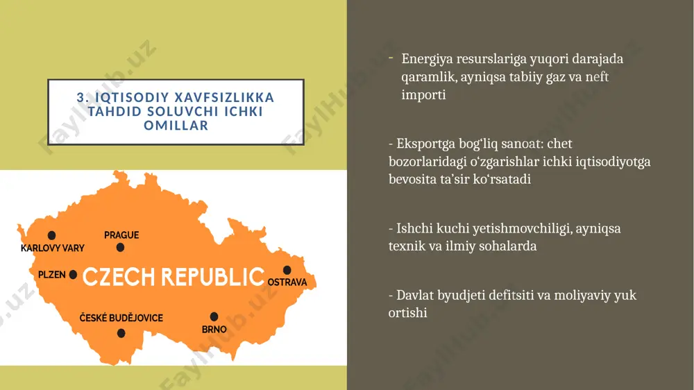 chexiya davlatining iqtisodiy xavfsizligi - Page 5