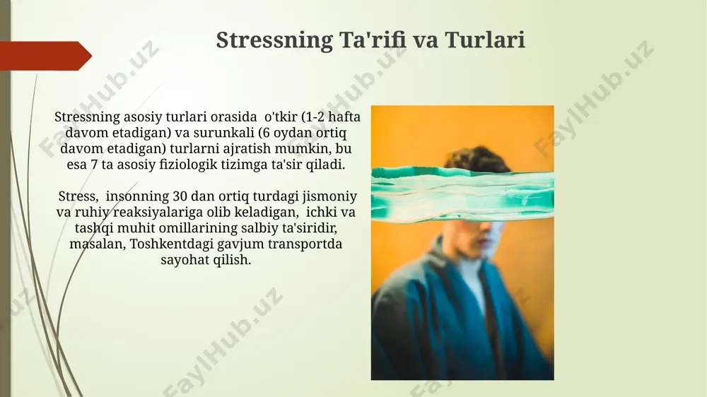 qlandi. raxbarning stressga reaksiyasi, 30 yoshdan oshgan 50% erkak rahbarlarda toshkent shahrida o'tkazilgan tadqiqotlarga ko'ra, asosan, qisqa muddatli jismoniy kasalliklar bilan namoyon bo'ladi. raxbarning o'ziga xos stress boshqaruv strategiyasi raxbarning stressga qarshi kurash strategiyasi samarqanddagi 5 yillik tadqiqotlarga ko'ra, 30% hollarda meditatsiya va yoga mashg'ulotlarini o'z ichiga oladi. surxondaryo viloyatidan olingan ma'lumotlarga ko'ra, rahbarlarning 15%i muammolarni hal qilish uchun strukturaviy yondashuv va rejalashtirish texnikalaridan foydalanadi. raxbarlik stressining sabablari samarqand viloyatidagi rahbarlar orasida 35% ga yaqini oilaviy muammolar va ishdagi munosabatlar tufayli yuqori darajadagi stress darajasini qayd etgan. 25 yoshdan oshgan toshkentlik raxbarlarning 70%i ish yuklamasi va muddatlarga bog'liq stressni boshdan kechirmoqda, bu esa sog'liqqa salbiy ta'sir ko'rsatadi. muammolarni hal qilish strategiyalari xalqaro standartlarga muvofiq, farg'ona viloyatidagi korxona rahbarlari, 5 ta asosiy muammoni aniqlash va hal qilish uchun "swot" tahlilini qo'llab, kuchli va kuchsiz tomonlarini aniqlab, strategiyasini ishlab chiqadilar. raxbar samarqanddagi 5 yillik loyihada 3 ta asosiy muammoni aniqlab, ularni hal …