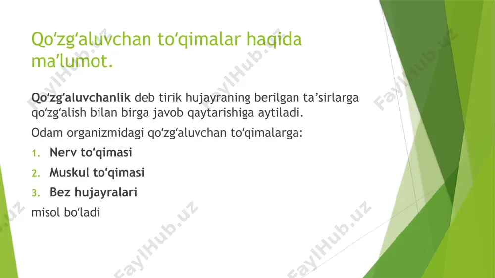 qoʻzgʻaluvchan toʻqimalarda bioelektrik xodisalar - Page 3