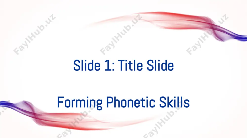 phonetics skills presentation - Page 2