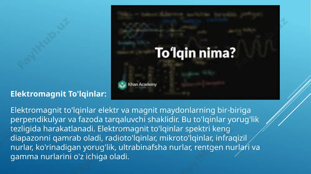 elektromagnit tebranishlar va to‘lqinlar - Page 3
