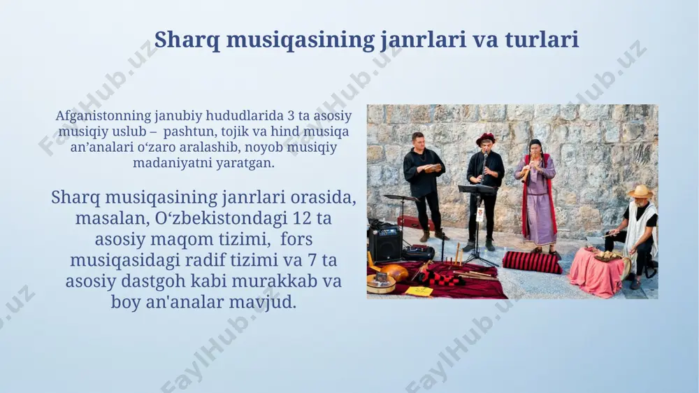 sharq mamlakatlari musiqasi va madaniyat - Page 4