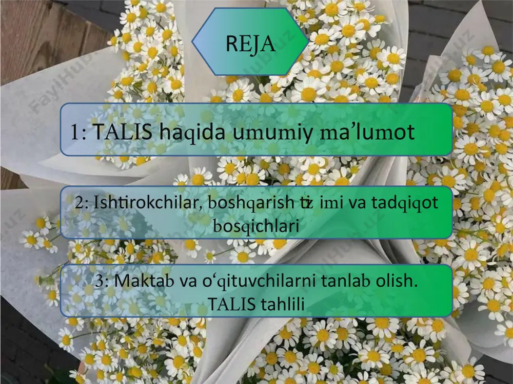 sida aniq ijobiy munosabatlar mavjud. o‘qituvchi maqomi yuqori bo‘lgan mamlakatlarda (xitoy, tayvan va singapur) o‘qituvchilar maqomi past bo‘lgan mamlakatlarga qaraganda (braziliya va isroil) o‘quvchilarning natijalari yuqori. biroq, o‘qituvchi maqomi va o‘qituvchilar maoshi o‘rtasidagi munosabatlar zaif ijobiy. o‘qituvchilar maqomi yuqori bo‘lgan ko‘p mamlakatlarda, shu jumladan xitoy, malayziya, hindiston va indoneziyada o‘qituvchilarning maoshi shunga qaramay past darajada qolmoqda. xuddi shunday, o‘qituvchilar maqomi nisbatan past bo‘lgan ko‘p mamlakatlarda (ispaniya, germaniya) o‘qituvchilar maoshi nisbatan yuqori. shuningdek, o‘qituvchilarga bo‘lgan hurmat qanchalik baland bo‘lsa, ota -ona bolasini o‘qituvchilik kasbiga undashi ehtimoli shunchalik yuqori ekanligi aniqlandi. shunga qaramay, tadqiqotchilarning fikricha, o‘quvchilarning yuqori natijalariga erishish uchun yuqori maosh ham, yuqori o‘qituvchi maqomi ham zarur. maktab va o‘qituvchilarni tanlab olish. talis tahlili talis (teaching and learning international survey) tadqiqotida maktablar va o‘qituvchilarni tanlab olish jarayoni juda muhim bosqich hisoblanadi. ushbu jarayon tadqiqot natijalarining ishonchliligi va har bir ishtirokchi davlat ta’lim tizimini adolatli tarzda taqqoslash imkonini beradi. maktablarni tanlab olish …
