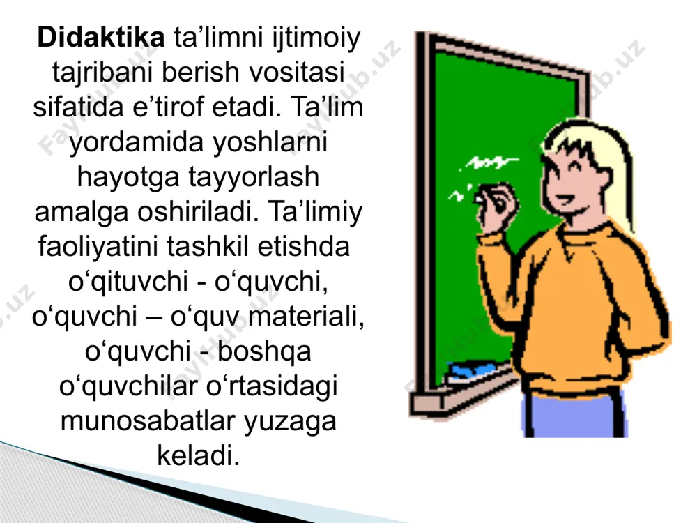 ta’lim nazariyasi (didaktika) - Page 5