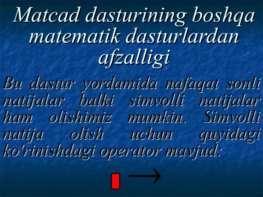 mathcad dasturida ifoda va formulalar kiritish.sonli va simvolli natijalar olish - Page 5