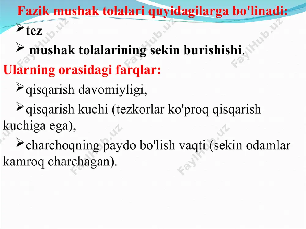 ta ovqatlanishdan zavqlanadilar. 4 yoshli bola kuchga to'la. u doimo biror narsa qilish kerak. bu davrda bola quyidagilarni qila oladi: sakrash, chopish va salto qilish (ichida polda, ochiq havoda o't yoki qumda). bir oyoqqa turing (deyarli 10 soniya), oyoq uchida yuring. qog'ozga oddiy geometrik shakllarni (doira, to'rtburchak, uchburchak), odamlarni, hayvonlarni chizish. pichoqni (qoshiq, vilkalar) ishonchli foydalaning va ehtiyotkorlik bilan ovqatlaning. qo'lingizni yuving, tishlaringizni yuving. mustaqil ravishda kiyinish va echinish. ota-ona yordami faqat murakkab kancalar bilan talab qilinadi. devor panjaralariga ko'tarilib, pastga tushing, arqonni ushlab turing va unga osib qo'ying. uning arqonga ko'tarilishi hali ham qiyin. 10 yoki undan ortiq bloklardan ob'ektlarni yarating. 3 g'ildirakli velosipedda yuring. image6.png image7.png image1.jpeg image2.png image3.png image4.jpeg image5.png