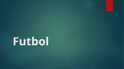 futbol — PPTX