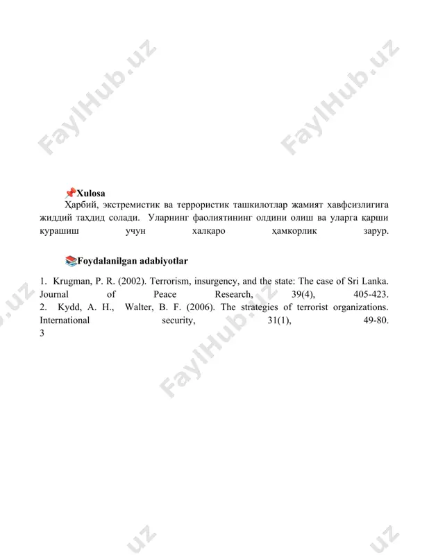 terrorizmning turlari - Page 5