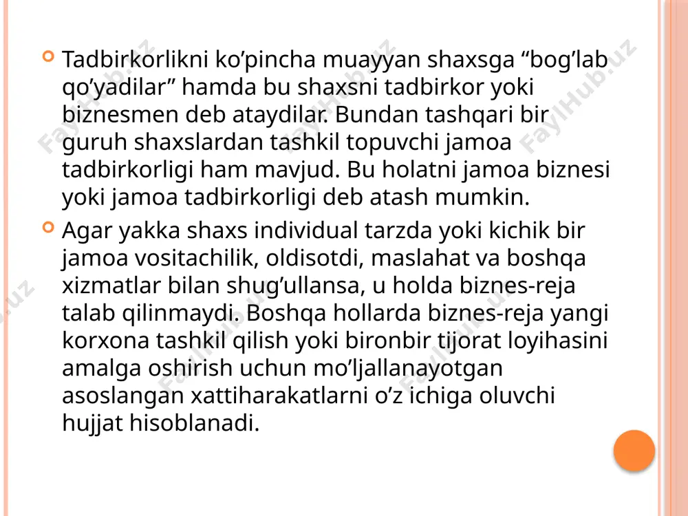 biznesni rejalashtirish - Page 5