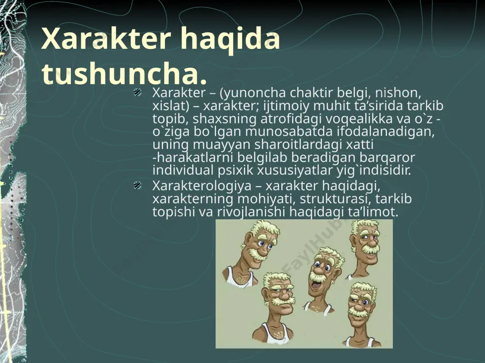 rlik, mardlik, matonatlilik, o`z-o`zini tuta bilish kabilar. qobiliyat odam hayvon qobiliyatlar odamning shunday psixologik xususiyatlaridirki, bilim, malaka, ko’nikma orttirish shu xususiyatlarga bog’liq bo’ladi, lеkin bu xususiyatlarning o’zi bu bilim, malaka va ko’nikmalarga taalluqli bo`lmaydi. odamning qobiliyati odamning qobiliyatlari bilim va ko’nikmalarni egallash uchun faqat imkoniyat hisoblanadi. bu bilim va ko’nikmalar egallanadimi yoki yo’qmi, bularning hammasi, juda ko’p sharoitlarga bog’liqdir. bolada namayon bo’lgan musiqa qobiliyati uning musiqachi bo’lishiga kofil bo’la olmaydi. bolaning musiqachi bo’lishi uning unga maxsus ta'lim bеrilishi, qat'iylik, salomatligining yaxshi bo’lishi, musiqa asbobi, notalar va boshqa sharoitlar bo’lishi kеrak. bularsiz qobiliyat taraqqiy etmay, so’lib kеtishi ham mumkin. o’quvchida hali zaruriy ko’nikma va malakalar sistеmasi hamda mustahkam bilimlar va tarkib topgan ish uslublari yo’qligiga asoslanib, jiddiy tеkshirmay shoshilinch ravishda unda qaobiliyatlar yo’q dеb xulosa chiqarish pеdagogning jiddiy xatosi buladi. bolalik paytida ma'lum qobiliyatlarning atrofdagilar tomonidan tan olinmaganligi, kеyinchalik shu qobiliyat tufayli shon shuhrat topgan odamlar ko’p. qobiliyatlar va shaxs faoliyati …