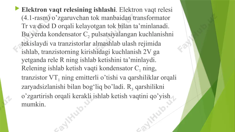 harorat relesi va dasturli vaqt relesini o‘rganish va tavsiflarini olish - Page 4