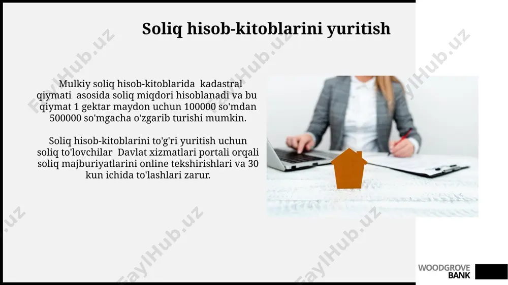 soliq hisob-kitobi va to'lov tartibi - Page 4