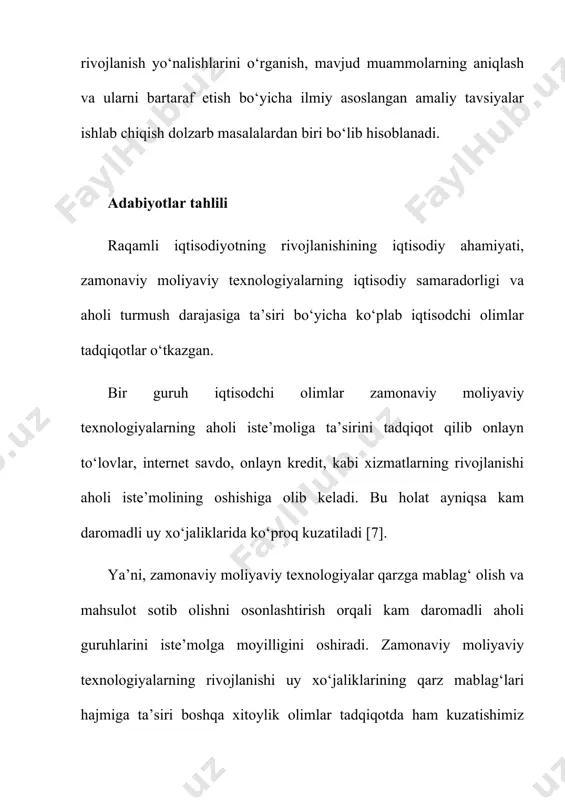 ib hukumat identifikatsiyasini boshqarish tizimlari, ko‘proq ishonchli va xavfsiz bo‘lgan raqamli to‘lov tizimlarini qo‘llab quvvatlash yo‘nalishlari tadqiq etilgan [13]. dunyo bo‘yicha elektron tijorat tizimlari orqali onlayn-savdo bozori tobora rivojlanib bormoqda. eng yirik daromadga ega, onlayn savdo bilan shug‘ullanuvchi yirik kompaniyalarga amazon, alibaba.com, ebay, aliexpress kabilarni misol qilishimiz mumkin. masalan, amazon.com, inc kompaniyasining 2022 yilda umumiy tushumi (pul aylanmasi) 513,98 mlrd. aqsh dollarini, sof foydasi 2,72 mlrd aqsh dollarni tashkil etgan, 1,54 mln. ishchi-xodim kompaniyada ish bilan ta’minlangan[14]. ya’ni, kompaniyaning yillik pul aylanmasi 100 dan ziyod mamlakatlarning yaim dan yuqori ko‘rsatkichga ega bo‘lgan. mazkur kompaniyalarning muvaffaqiyati ko‘plab mamlakatlarda raqamli tijoratga biznes sub’ektlarining e’tiborini kuchaytirdi. elektron tijoratning rivojlanishi bilan turli xil elektron to‘lov tizimlari paydo bo‘la boshladi, ularning funksiyalari to‘plami muntazam ravishda kengaytirilib, to‘ldiriladi. bunday tizimlar uzoq vaqtdan beri hayotimizga ishonchli va chuqur integratsiyalashgan bo‘lib, internet makonidagi tranzaksiyalarning uzviy qismiga aylangan. so‘nggi yillarda mamlakatimizda raqamli iqtisodiyotning rivojlanishi bo‘yicha amalga oshirilgan islohotlar elektron …