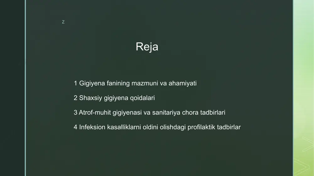 gigiyenada qo‘llaniladigan profilaktik chora tadbirlar - Page 3
