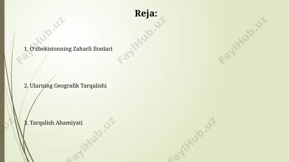 gi ilonlarning uzunligi 100-150 sm gacha yetadi va tog'li va cho'l hududlarida, 2500 metr balandlikgacha tarqalgan. turkiston gaboni (gloydius halys) turkiston gaboni ilonlarining o'rtacha uzunligi 60-80 sm ga yetadi, ba'zi yirik vakillarining uzunligi esa 1 metrdan oshishi mumkin. bu ularning o'lchamlari bo'yicha uzbekistondagi boshqa zaharli ilonlar bilan taqqoslaganda nisbatan katta ekanligini bildiradi. turkiston gaboni (gloydius halys)ning zahari, o'rtacha 10-15 mg miqdorida bo'lib, asosan neyrotoksinlar va gemtoksinlardan iborat bo'lib, qurbonning qon ivish tizimiga va nerv tizimiga kuchli ta'sir ko'rsatadi. iqlim o'zgarishi va ilonlarning tarqalishi qurg'oqchilik davrlari chastotasining ortishi va suv resurslarining kamayishi, ilonlarning yashash joylarini o'zgartirib, ularning yangi hududlarga ko'chishiga va shu bilan tarqalishiga sabab bo'ladi. 2050 yilgacha bo'lgan prognozlarga ko'ra, uzbekistanning shimoliy hududlarida ham ba'zi zaharli ilon turlarining populyatsiyasi sezilarli darajada o'sishi va tarqalishi kutilmoqda. o'zbekistondagi zaharli ilonlarning turlari gʻurza ilonlarining (vipera) geografik tarqalishi balandligi 2000 metrgacha bo'lgan togʻli va cho'l hududlarini o'z ichiga oladi, ularning zahar tarkibi koagulyant va …