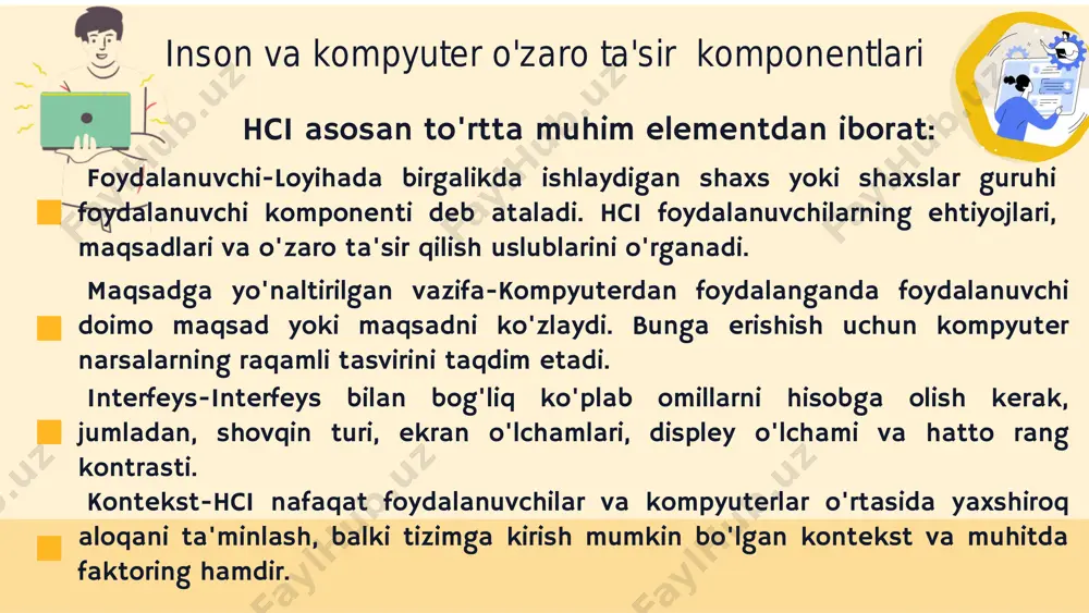 inson va kompyuterning o'zaro ta'siri - Page 5