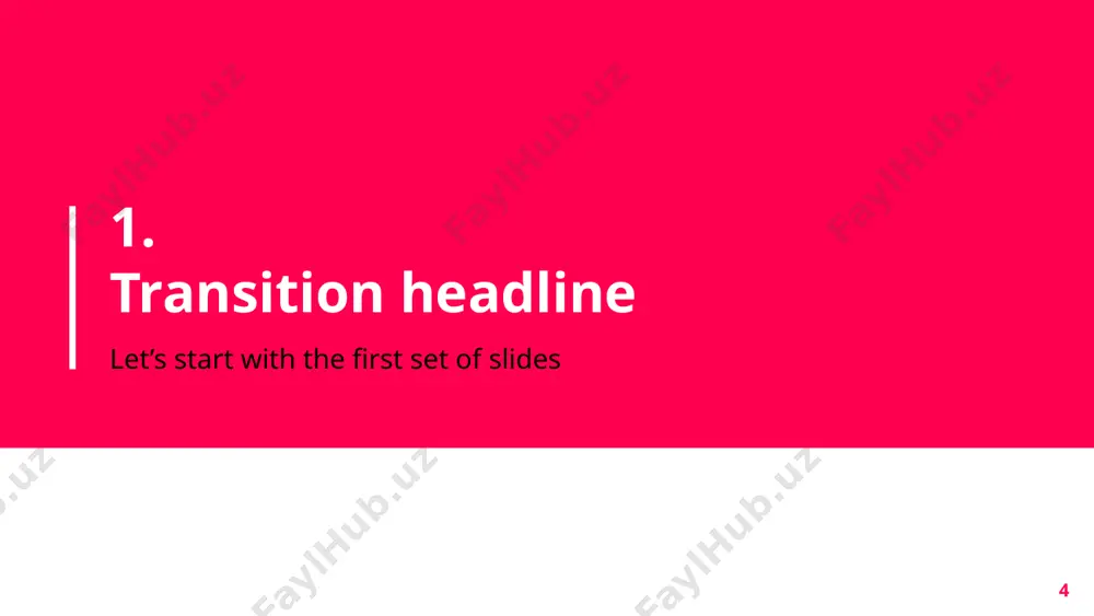 presentation template - Page 4