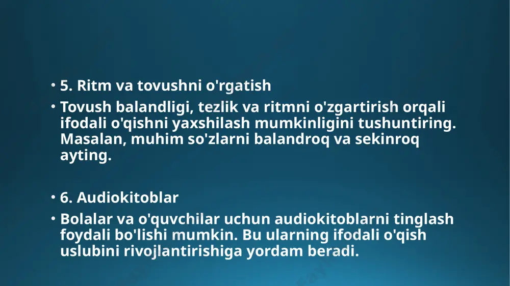 ifodali o'qishni o'rgatish - Page 4