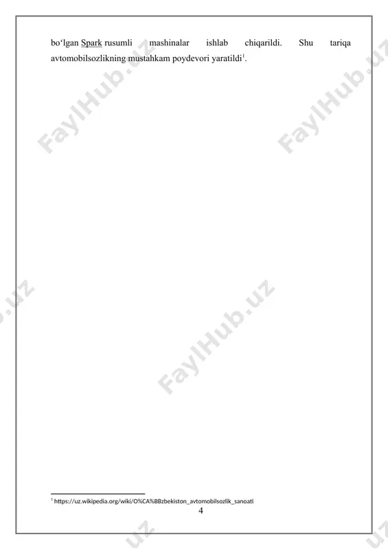 utuvchi (energopoglotitel) va boshqa maxsulotlar ishlab chiqaruvchi sex ishga tushirilib bu zamonaviy yuqori texnologiyali uskunani oʼzlashtirib olishda salmoqli xissaga ega bo’ldi. “uz-koram ko” mchj – tarix xronologiyasi 1997-yil tashkil etilgan. 2001-yil asosiy zavodda janubiy koreya (daewoo life co) bilan hamkorlikda n1 bo`yash sexi qurildi. 2004-yil iso 9001:2015 sifat menejmenti tizimi. 2007-yilda iso sertifikati muddati uzaytirildi. 2008-yil bosh zavodda (korea tech ltd) kompaniyasining texnik ko`magida 2-bo`yoq sexi qurildi. 2009-yil ko`pikli polipropilen qismlarini ishlab chiqish (epp) 2010-yil namanganda yangi filial tashkil etildi. iso 14001:2015 xalqaro standartlarini oldi. “ekologiyani boshqarish tizimi” va iso 45001:2018 “sog`liqni saqlash va mehnat xavfsizligini muhofaza qilish standarti”. 2011-yilda uz-koram ko. “xalqaro avtomobil” sertifikatini oldi. iatf 16949:2016 uz-koram ko iso 50001:2015 “energiyani boshqarish tizimi” sertifikatini oldi. 2012-yil asosiy zavodda laboratoriya tashkil etilgan. 2013-yil andijon shahrida kichik qismlarni bo`yash va ishlab chiqarish bo`yicha yangi filiali qurildi. 2022-yil onix va chevrolet tracker bo`lgan yangi 2 ta model maxalliylashtirildi. 2023-yil kompaniyani modernizatsiya …