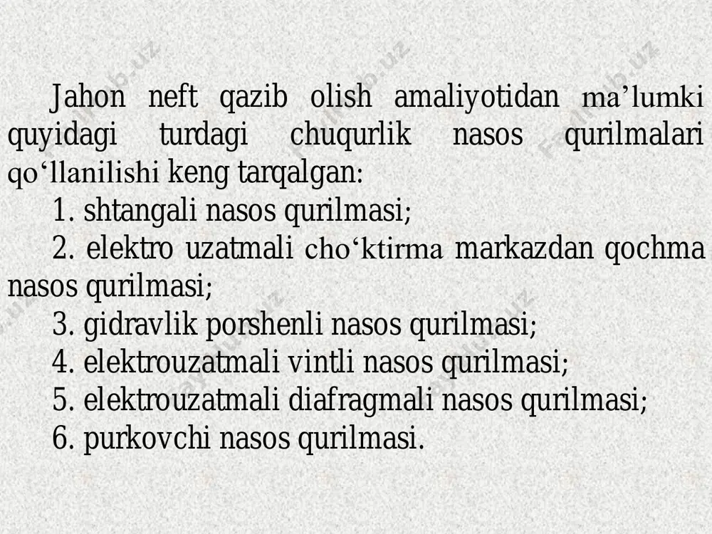 chuqurlik nasos qurilmalari - Page 5