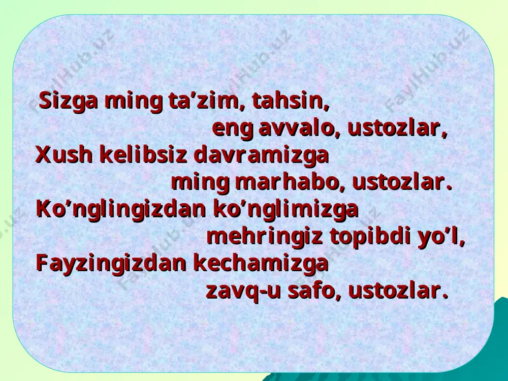 til – ma`naviyat ko’zgusi (badiiy kecha ssenariysi) - Page 3