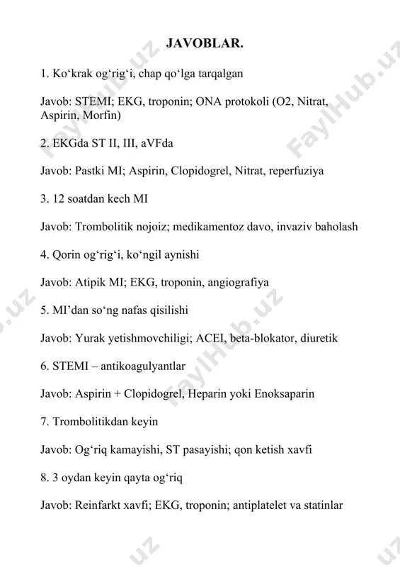 mi yoki miokard infarkti - Page 4