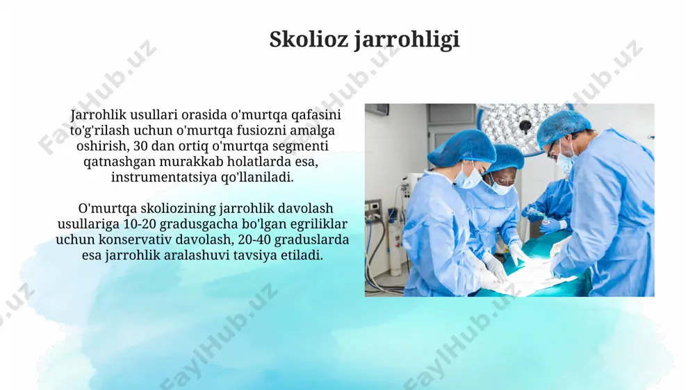 umurtqa pog‘onasi patalogiyalarini operativ davolash usullari - Page 5