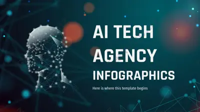 ai tech agency infographics — PPTX