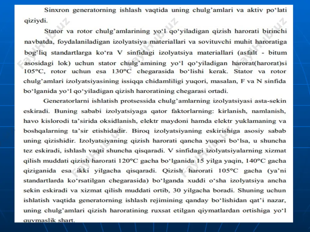 sinxron generatorning sovitish tizimlari - Page 2