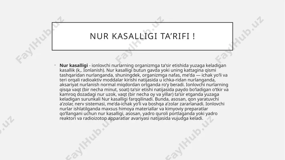 surunkali nur kasalligi - Page 2