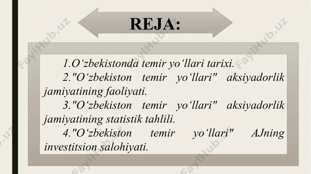 o‘zbekiston temir yo‘llari aksiyadorlik jamiyati - Page 2