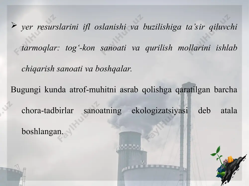 sanoat va ekologik muammolar 8-sinf - Page 4