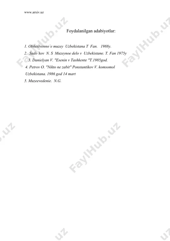 o`zbekiston muzeylari - Page 4