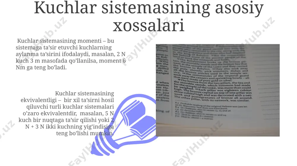 tekislikda joylashgan kuchlar tizimi - Page 3