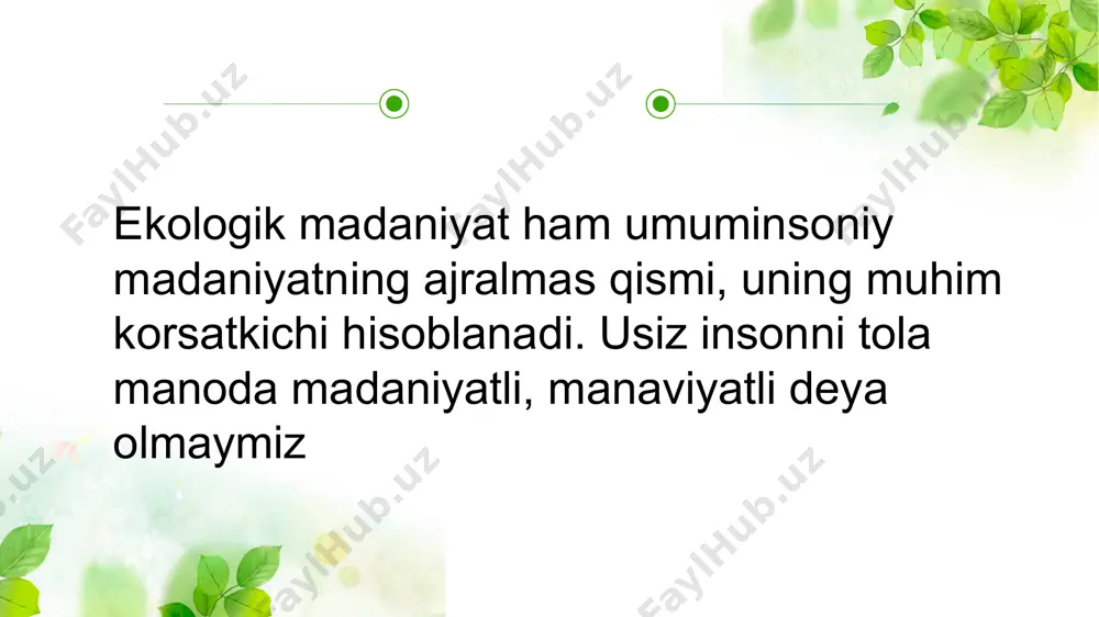 ijtimoiy hayotda ekologiya va madanyat" v.a.nekolayev e'tiboringiz uchun rahmat image3.jpeg image4.jpeg image5.jpeg image6.jpeg image7.jpeg image8.png image9.jpeg image1.png image2.png image10.png image11.jpeg image12.jpeg image13.jpeg image14.jpeg image15.jpeg image16.jpeg image17.jpeg