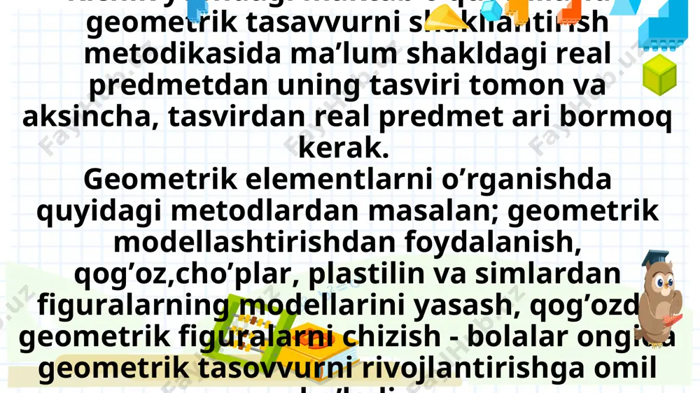 geometrik materiallarni o’rgatish metodikasi - Page 4