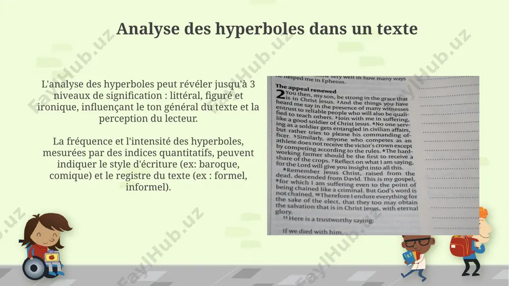 épithète, oxymore analyse de texte hyperbolé - Page 4