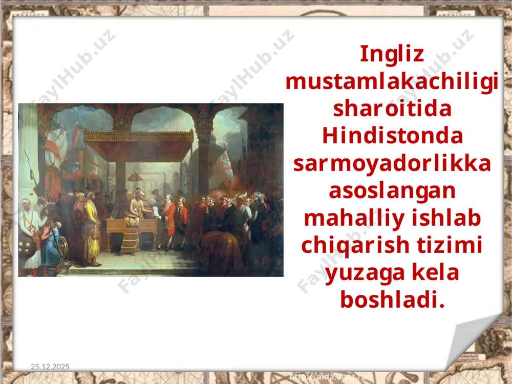 xix asr oxiri - xx asr boshlarida hindiston 9 - sinf - Page 3