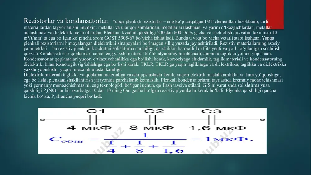 da kuchaytirish amplifikatsiyasiyani-ning oxirgi bosqichlarida amalga oshiriladi. ovaz kuchaytirgichlari va rf kuchaytirgichlari yukni etarli darajada etgazib berish uchun oxirgi bosqichda kuchaytirgichlardan foydalanadilar.zamonaviy elektronikada, kuchaytirgichlarning aksaryati yarimo’tgazgichka asoslangan komponentlar bilan qurilgan, ammo vakum trubkasi asosidagi kuchaytirgichlar aniqlik, chastotaga javob berish va chidamlilik asosiy talab bo’lgan muhitda ishlatiladi. masalan, gitara kuchaytirgichlari sifat uchun klapanlardan foydalanadilar va harbiy texnik kuchli elektromagnit impluslarga qarshi chidamliligi uchun valflardan foydalanadilar.radioelektron qurilmalarda ishlatilayotgan kuchaytirgich elementlari qanday bo‘lishidan qat’i nazar quvvat kuchay- tirgichlarning sxemasi bir taktli quvvat kuchaytirgich yoki ikki taktli quvvat kuchaytirgich sxemasida tuziladi. quvvat kuchaytirgichlari qurilmalardagi kuchaytirish pog‘onasining so‘nggi bosqichidagi kuchaytirgich hisobla- nadi. shuning uchun ular oxirgi kaskad yoki chiqish kaskadi deb ataladi. quvvat kuchaytirgichlarning asosiy vazifasi qurilmaning iste’molchisini eng katta va kerakli miqdordagi quvvatga ega bo‘lgan signal bilan ta’minlashdir. shu sababli undan chiqqan signal bevosita iste’molchiga beriladi. kuchaytirgichning chiqish qarshiligi biror usulda iste’molchining qarshiligiga moslanadi. qarshiliklarni mos- lashtirish maqsadida, moslovchi kondensator yoki moslov- chi transformatorlar …