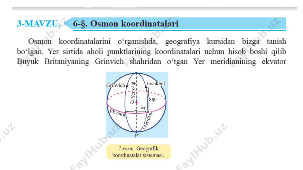 larda) emas, balki yulduz kattaliklari deb ataluvchi nisbiy birliklarda ifodalanadi va m harfi bilan belgilanadi. shuni eslatish joizki, yulduz kattaliklarining shkalasi m: ….–5m, –4m, –3m, –2m, –1m, 0m, 1m, 2m, 3m, 4m, 5m, … ketma-ketlik ko‘rinishida ifodalanib, u ortgan sayin yulduzdan yergacha kelgan intensivlik (yoritilganlik) kamayib boradi. yulduzlarning yarqiroqligini yulduz kattaliklarida belgilashni miloddan avvalgi ii asrda inson ko‘zining nurga sezgirligiga tayangan holda yunon astronomi gipparx boshlab bergan. u qabul qilgan shkalaga ko‘ra, bir-biridan 1 yulduz kattaligiga farq qilgan yulduzlar ravshanliklarining farqi taxminan 2,5 martaga to‘g‘ri kelgan. ayni paytda, yulduz kattaliklarini belgilash ilmiy asosda, ya’ni inson ko‘zi sezgirligining psixofiziologik qonunlariga amal qilgan holda qabul qilingan. buning uchun ravshanliklari bir-biridan 100 martaga farq qiluvchi ikki yulduzning yulduz kattaliklarining farqi, shartli ravishda, besh yulduz kattaligiga teng deb qabul qilingan. 5 100 yulduz kattaliklarining bu farqi besh yulduz kattaligi intervali uchun qabul qilinganidan, bir yulduz kattaligiga to‘g‘ri kelgan ikki yulduz ravshanliklari yoki yarqiroqliklarining farqi …