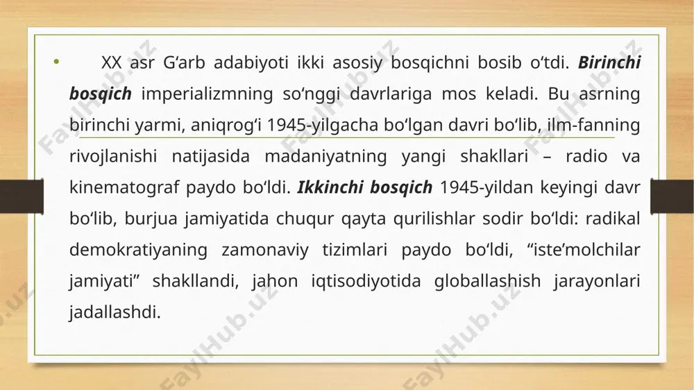 sa”, “bessi smitning o‘limi”, “kim virjiniya vulfdan qo‘rqadi?”, “barchasi bog‘da”) teatr sahnalaridan tushmadi. asar nomi muallif yil 1 «sakkizoyoq» frank norris 1901-yil 2 «elchilar» genri jeyms 1903-yil 3 «qirollar va karam» o. genri 1904-yil 4 «martin iden» jek london 1909-yil 5 «davom et!» shervud anderson 1917-yil 6 «mening antoniyam» willa cather 1918-yil 7 «aybsizlik davri» edit uorton 1920-yil 8 «babbitt» sinkler lyuis 1922-yil 9 «buyuk getsbi» frensis skott fitsjerald 1925-yil 10 «manxetten» jon dos passos 1925-yil 11 «amerika fojiasi» teodor drayzer 1925-yil 12 «neft!» upton bill sinclair 1927-yil 13 «qirol lui ko'prigi» tornton uaylder 1928-yil 14 «alvido, qurol!» ernest xeminguey 1929-yil 15 «uyingizga qarang, farishta» tomas vulf 1929-yil 16 «saxiy yer» pearl bak 1931-yil 17 «avgustdagi yog‘du» uilyam folkner 1932-yil 18 «saraton tropigi» genri miller 1934-yil 19 «samarradagi uchrashuv» jon o'hara 1934-yil 20 «shamollarda qolgan hislarim» margaret mitchell 1936-yil 20-asrning eng sara amerika romanlari 9 21 «chigirtkalar kuni» natanael west …