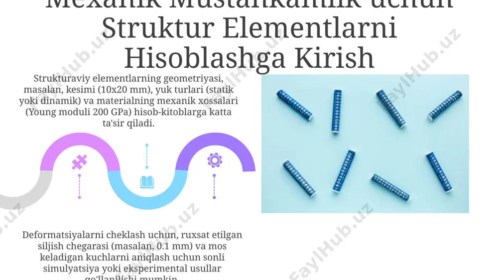 mexanik mustahkamlik uchun konstruktiv elementlarni hisoblash usullari - Page 5