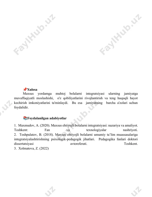 integratsiya jarayonining asosiy tamoyillari - Page 5