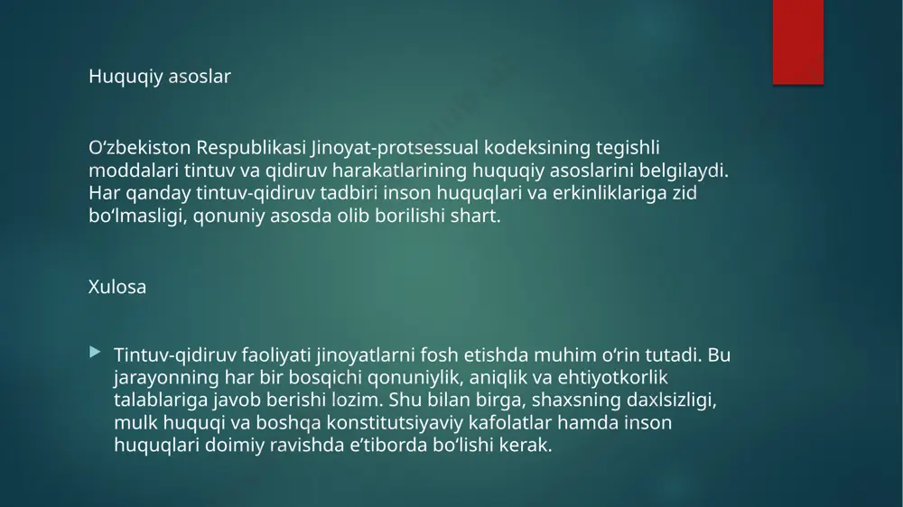 tintuv-qidiruv faoliyatining tavsifi - Page 3