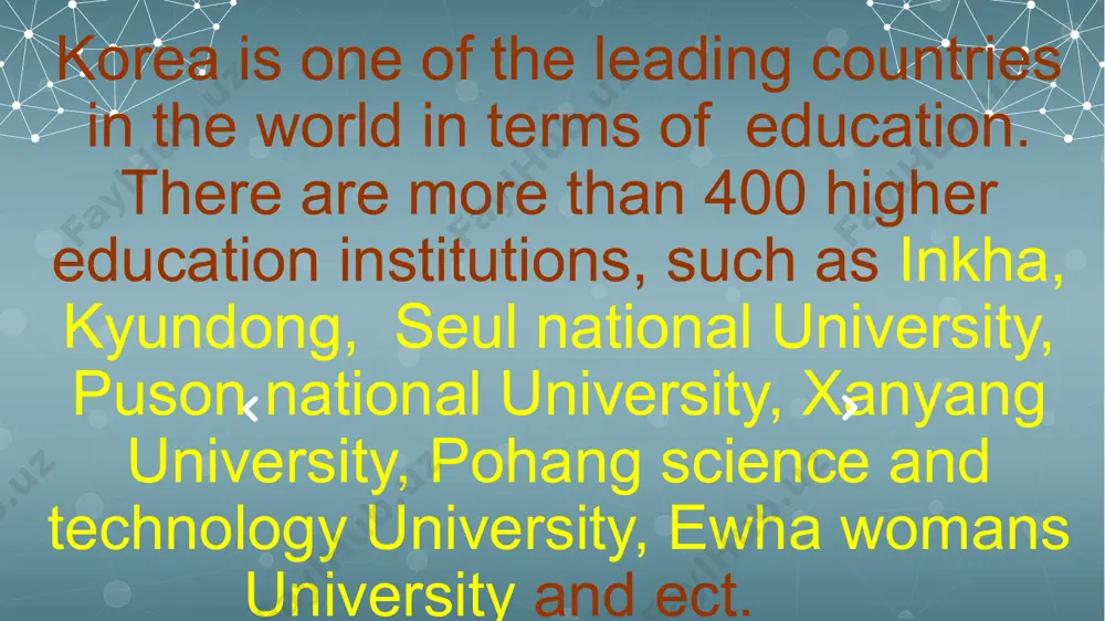 education system of south korea - Page 5