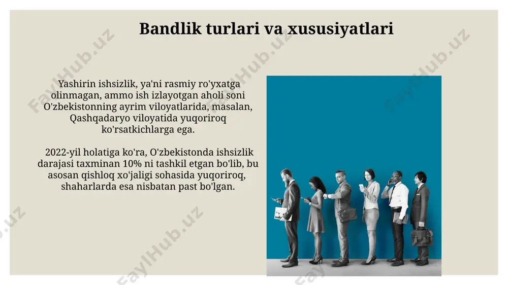 ishchi kuchi uning bandligi va ishsizlik - Page 5
