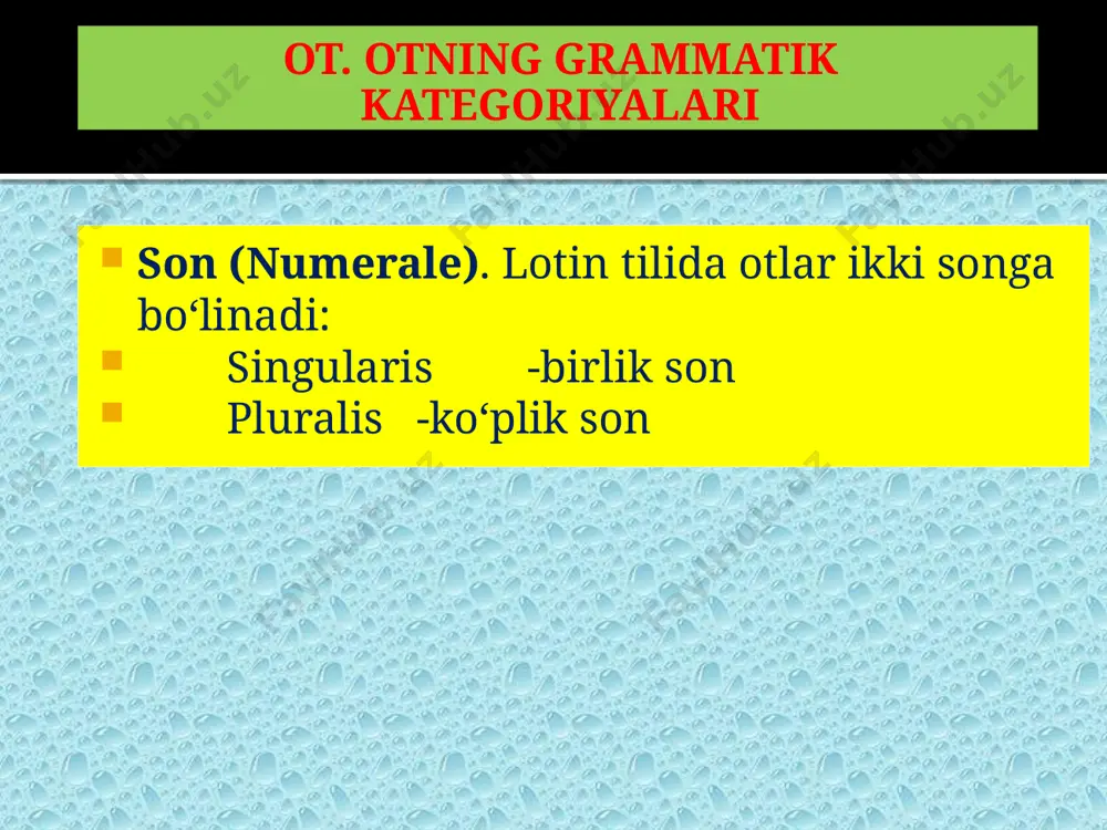 ot. otning grammatik kategoriyalari - Page 3