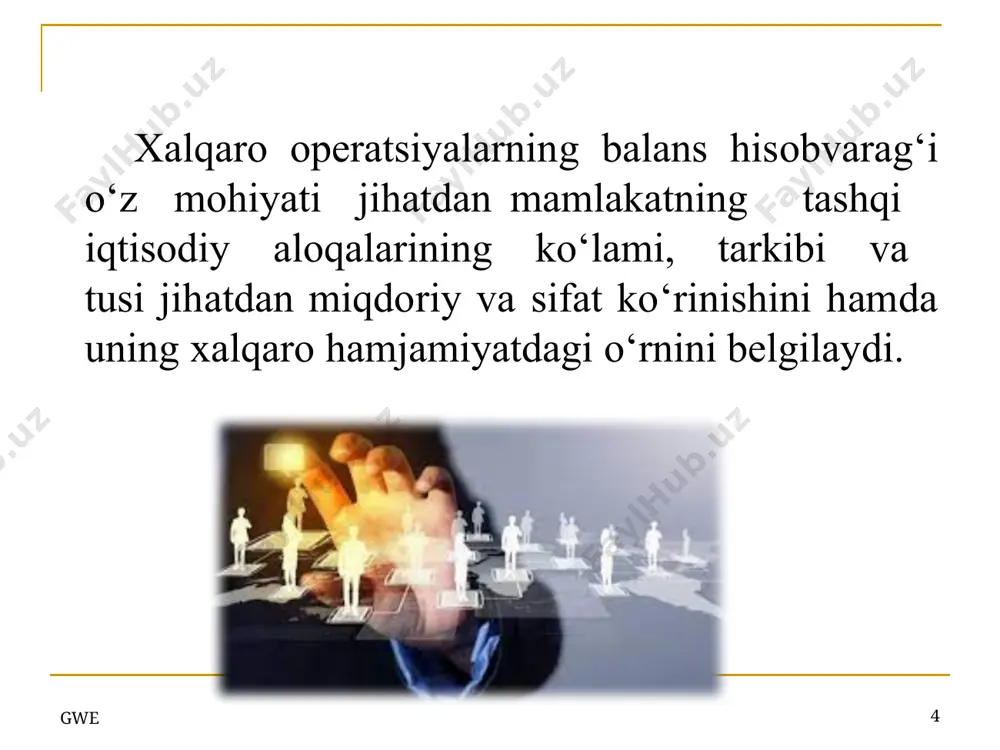 xalqaro moliya munosabatlarida to‘lov balansini boshqarish - Page 4