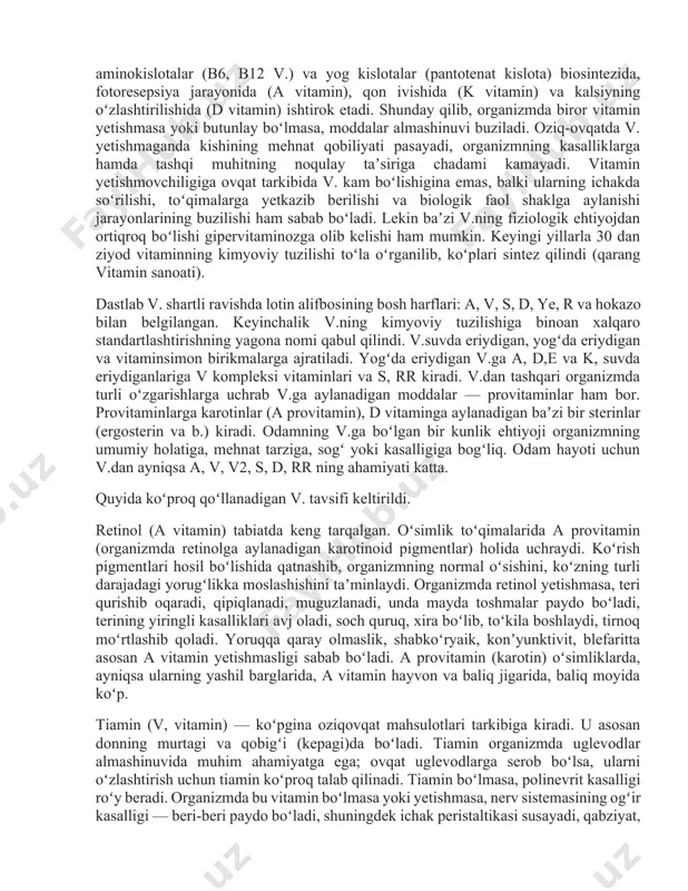yordam beradi. baʼzan nerv sistemasi ichki sekretksiya bezlari bilan bevosita bogʻlanadi. qorin nervi taʼsirlanganda buyrak usti bezlarining magʻiz qavatidan adrenalinning koʻplab chiqishi shundan dalolat beradi. baʼzan qoʻzgʻalish nerv tolalari orqali gipotalamusga boradi, bu yerda rilizing gormonlar (gipofiz gormonlarni ajratuvchi omillar) degan moddalar hosil boʻladi, shu moddalar gipofizga kirib, gipofizar (trop) gormonlarning qoʻshimcha chiqishiga sabab boʻladi, bular esa periferiyadagi ichki sekretksiya bezidan gormonlar chiqishini kuchaytiradi. organizmda qandaydir biror sabab bilan gormonlar koʻpayib ketsa, gipotalamusdan rilizing gormon chiqishi toʻxtaydi, natijada gipofiz tegishli trop gormonlarni kamroq chiqaradi, shundan keyin periferiyadagi ichki sekretsiya bezidan gormonlar chiqishi ham kamayadi. qonda biror gormonlar kamayib ketsa (masalan toʻqimalarda gormonlar tez parchalanganda) rilizing gormonlar chiqishi kuchayadi, gipofiz trop gormonlarni koʻproq ishlaydi, shundan keyin periferik bez gormonlarni ortiqroq ishlab chiqaradi. gipotalamusda gipofizning baʼzi gormonlarini ingibirlovchi neyrogormonlar (prolaktostatin, melanostatin, samotostatin) ham ishlab chiqariladi. ular taʼsirida tegishli gipofiz gormonlarining hosil boʻlishi kamayadi. qondagi gormonlar miqdori oʻz-oʻzidan ham boshqariladi. masalan glyukoza koʻpayib …